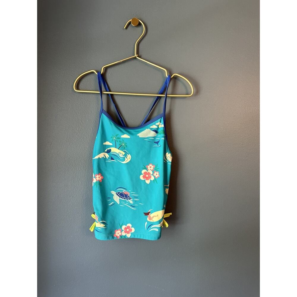 Mini Boden Hawaiian‎ Print Tankini Top